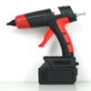 Pistola de pegamento termofusible con batería de litio Goopu, carga inalámbrica, venta al por mayor, ajustable, con pantalla digital