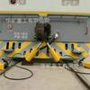 Dispositivo de encarrilado electrohidráulico para distribución de vagones especiales, dispositivo de encarrilado hidráulico translacional, dispositivo de encarrilado electrohidráulico en espiga