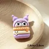 Gaviota Linda Brillante Pequeña Accesorios de Resina para Manualidades Llavero Lindo Colgante de Dibujos Animados Accesorios para el Cabello Teléfono Móvil