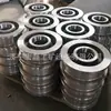 Par de Rodas de Mina Diâmetro 300 Aço Fundido Sólido Roda de Trilha 1 Tonelada Carro Plano Roda Oca Carro de Forno Resistente ao Desgaste Roda de Mina
