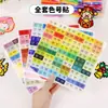Set Completo de Herramientas de Fusión de Cuentas, Tapete para Planchar, 221 Colores, Tablero de Cuentas de Relleno a Todo Color y Kit de Materiales de Cuentas