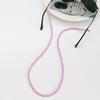 Cadena de cuentas de colores para mascarilla de viento de Amazon, estilo europeo y americano, con personalidad para mujer, sencilla, para gafas, con cordón y cuentas