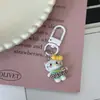Acessórios de Roupa Fofos Chaveiro Hello Kitty Pingente Divertido e Fashion de Gatinho Kt Suave Fofo Acessório de Mochila
