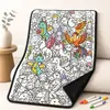 Manta de colorear DIY más vendida transfronteriza para actividades entre padres e hijos