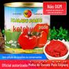 Frete grátis Xinjiang hemisfério molho de tomate vermelho 198g enlatado concentrado tomate creme macarrão pizza molho tempero panela quente