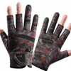 Nuevos Guantes de Pesca Fuga Tres Dedos Hombres y Mujeres Profesionales Invierno Impermeables Antiadherentes Señuelo Antideslizantes Resistentes al Desgaste Engrosados Guantes para Pesca en Roca