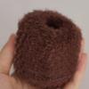 Esquilado de ovejas Bola de lana de plumas tejida a mano alfombra de ropa para el hogar bufanda sombrero hilo ganchillo paquete de materiales para muñecas