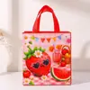 Bolsas de Regalo para Fiesta de Frutas de Verano Más Vendidas Transfronterizas Bolsas de Tela No Tejida Al por Mayor Bolsas de Caricaturas Impresas para Dulces de Halloween