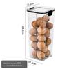 Pote Selado de Grau Alimentício para Pet, Pote para Armazenamento de Chá, Frutas Cristalizadas, Nozes, Pote para Grãos, Caixa Transparente de Conservação, Especial para Infusão de Vinho