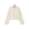 Comercio exterior 2026 otoño nuevo estilo europeo y americano moda femenina casual holgada cuello alto cremallera chaqueta 8372283