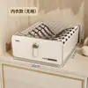 Caixa Organizadora de Roupa Íntima e Meias Tipo Gaveta para Casa com Divisórias Artefato para Roupas Íntimas Organizador Três em Um