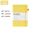 Caderno com elástico A5, diário personalizado de alto valor, livro de registros comerciais, bloco de notas simples de escritório em couro PU