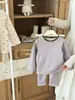 8285 Conjunto de Pijama con Forro Polar para Niña 26 Invierno Compuesto Polar de Koala Cálido y Sin Costuras Estampado Ropa de Otoño y Pantalones para Bebé