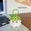 DIY Halloween Dress-up Pequeno Fantasma Pingente Tecido à Mão Bolsa Acabada Acessórios Bonito Casal Namorada Chaveiro