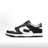 Dunk Panda Sb Sombra Gris Congelado Piel de Vaca de Primera Capa Zapatillas Retro de Caña Baja para Hombre y Mujer Takeda Shoes Versión Alta