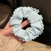 Elástico de Cabelo Francês Oversized para Cabelo, Corda de Cabelo de Luxo para Mulheres, Rabo de Cavalo de Renda, Acessórios de Cabelo de Elástico