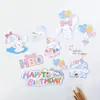 Cachorro Sanrio Kuromi Cinnamoroll Famoso na Internet, Toppers de Decoração de Bolo My Melody, Decorações para Mesa de Sobremesas