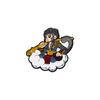 Mythos Negro Wukong Broche Periférico Dibujo Animado Hombre del Destino Palo con Banda Dorada Rey Mono Rey Mono Insignia de Insignia de Aleación Pintada