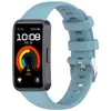 Para pulsera Huawei 10/9/8 correa de silicona Huawei pulsera 10/9/8 hebilla de acero suave pulsera de repuesto de silicona