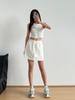 Falda Blanca, Falda Media para Mujer, Nueva Falda Lápiz de Verano 2024, Falda A-Line, Falda Corta Deportiva, Versátil para Ir al Trabajo y Vestir Casual