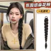 Wan Ning peruca extensões de cabelo fibra química seda de alta temperatura extensões de cabelo cabelo fofo longo cacheado peruca de seda de alta temperatura