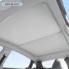 Aplicável ao Changan azul escuro SL03 Teto Solar Cortina de Sol Interior do Teto Isolamento do Carro Decoração Interior Cortina de Sol Invisível