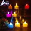 Luz de vela electrónica led luz de noche de fibra óptica estrellada flash decoración de árbol de Navidad regalo de Navidad luz decorativa