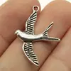 29x21mm 1.2g Multicor DIY Acessórios para Joias Artesanais Pingente de Animal Voador Pássaro