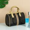 Bolsa Cosmética de Malha com Logo Personalizado, Bolsa de Higiene Portátil, Bolsa de Armazenamento de Cosméticos, Pequeno Pedido de Fábrica Armazenamento para Viagem