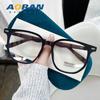 Novo Estilo Japonês Armação para Miopia Moda Feminina Ultraleve Disponível Armação para Miopia Masculina Imitação Madeira Óculos Anti-luz Azul