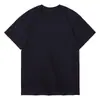 Camiseta Masculina e Feminina de Algodão Penteado 230g Gola Redonda Manga Curta Verão Algodão Puro Solta Cor Sólida Camiseta Básica Respirável
