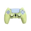 Adequado para capa de silicone do controle Sony PS5, capa protetora para controle de jogo PS5, concha protetora com orelhas de gato com tampas para joystick