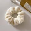 Otoño e Invierno Nuevo Estilo Banda para el Cabello de Mujer Linda Felpa Banda para el Cabello de Intestino Grueso Cuerda para el Cabello Dulce Tocado Simple para Mujer que Combina con Todo Cuerda para el Cabello de Niña