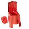 Inodoro Portátil para Ancianos Doméstico Interior Desodorante Ancianos Junto a la Cama Taburete Silla Mujer Embarazada Taburete de Inodoro Portátil