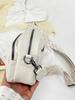 Bolso bandolera pequeño transfronterizo de comercio exterior, color sólido, moderno para mujer, 2024 nuevo, moda para dama, versátil, de hombro, pequeño, cuadrado