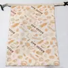 Bolsa de Abeja para Pan, Bolsa Reutilizable de Almacenamiento de Cera de Abeja de Lino y Algodón, Bolsa de Cera de Abeja de Grado Alimenticio
