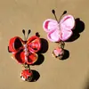 Moldeador de moño de flor para peinados de moño fáciles, accesorio de moño para primavera y verano para la parte posterior de la cabeza, accesorio para el cabello hecho a mano