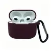 Funda Protectora Apple AirPods 3 Apple Tercera Generación Funda Protectora de Silicona Funda para Auriculares Inalámbricos Funda Líquida de Una Pieza