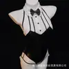 Conjunto de fantasia de cosplay de coelhinha sexy, brincalhão e fofo para casais, com diversão para role-playing e lingerie