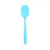 Conjunto de 6 Peças de Espátula Integrada de Silicone em Estoque Ferramentas para Assar Tudo-Incluso Espátula para Creme Silicone de Qualidade Alimentar Resistente a Altas Temperaturas