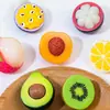 Micro-paisagem Criativa Realista Simulação Frutas Comida Brincadeira Decorações Acessórios Casa de Bebê Mini Artesanato de Resina Pequenos Enfeites