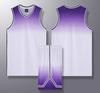 Traje de baloncesto A1006, ropa para adultos y niños, uniforme de entrenamiento de competición con estampado masculino, camiseta con bolsillos laterales, tallas 3XS-5