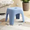 Taburete Pequeño para el Hogar, Taburete Bajo, Banco Pequeño de Plástico, Silla Resistente para Niños, Reposapiés Engrosado, Baño Antideslizante Sala de Estar