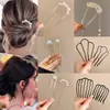 Pasador de Pelo en Forma de U con Perlas para Mujer, Pinza para Moño, Herramienta de Peinado, Pasador Fijo, Nuevo Estilo Chino, Accesorio de Cabello de Alta Gama