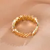 Deseo Anillo de Diamantes Flash con Incrustaciones de Parafina de Zirconio Rectangular de Venta Caliente Anillo de Compromiso de Diamante Cuadrado Europeo y Americano Joyería de Mano