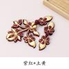 Botón de plato cheongsam botón botón botón flor de jazmín de invierno escote retro estilo nacional hecho a mano botón de tira dura accesorio decorativo para top traje Tang