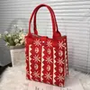 Bolso Tote de Punto de Gran Capacidad para el Viaje Diario, Regalo de Vacaciones, Bolso de Mano Souvenir, Bolso de Mano, Bolso de Hombro Único para Mujer