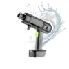 Pistola de Água para Lavagem de Carros Sem Fio de Alta Potência Transfronteiriça, Máquina de Lavar Carros Recarregável Portátil Doméstica, Pistola de Água de Alta Pressão para Regar Flores e Lavar, Atacado