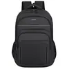 Mochila de negocios de comercio exterior al por mayor para hombres y mujeres, bolsa para computadora casual de gran capacidad, mochila de viaje para estudiantes elegante y simple
