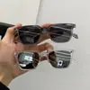 Caixa Pequena Óculos de Sol Feminino Tendência Personalizados Retrô Estilo Coreano Novo Estilo Óculos de Sol Rosto Redondo Cyber Celebridade Rosto Liso Emagrecimento